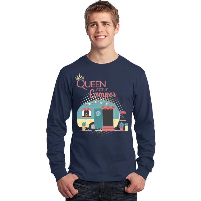 Queen Of The Camper Tall Long Sleeve T-Shirt