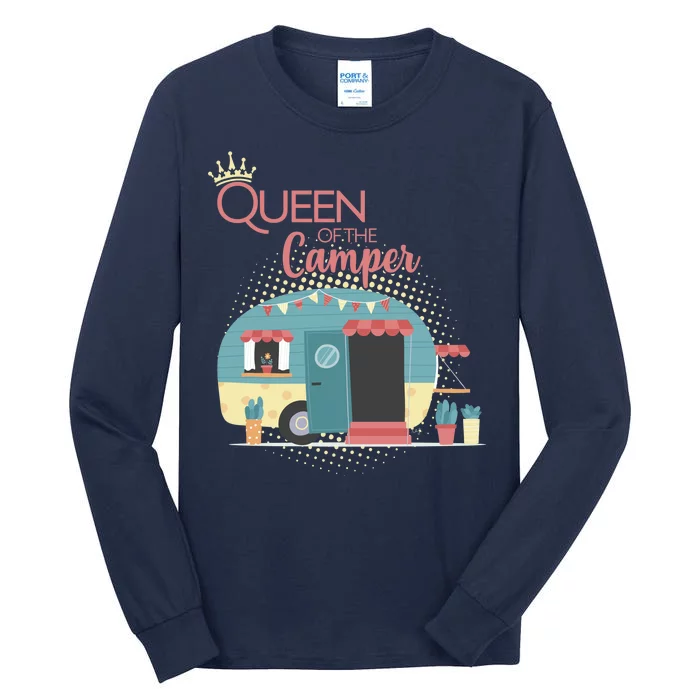 Queen Of The Camper Tall Long Sleeve T-Shirt