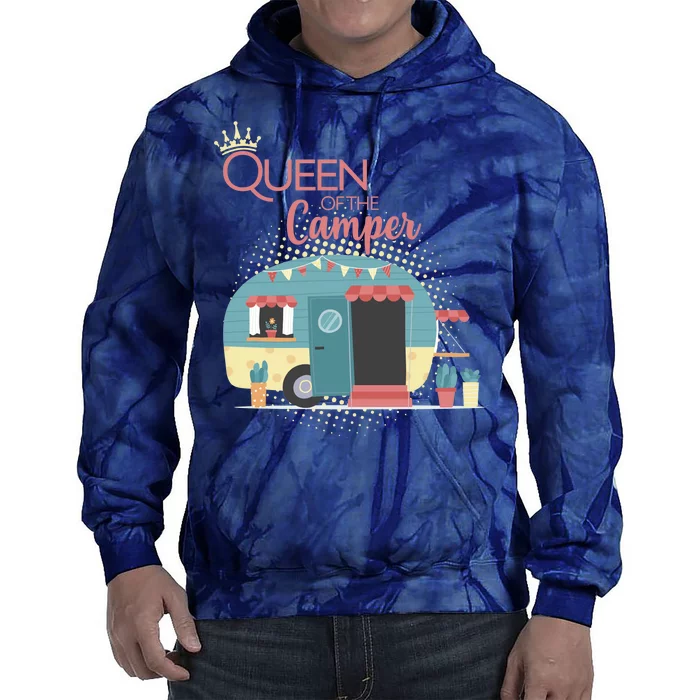 Queen Of The Camper Tie Dye Hoodie