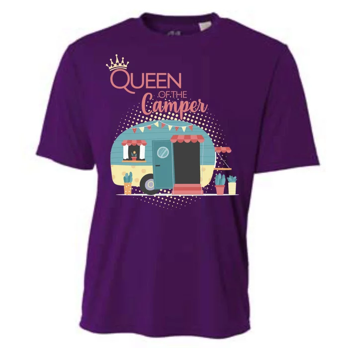 Queen Of The Camper Cooling Performance Crew T-Shirt