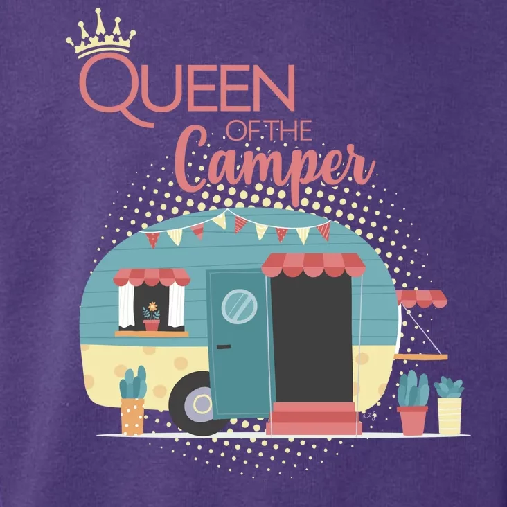 Queen Of The Camper Toddler Hoodie