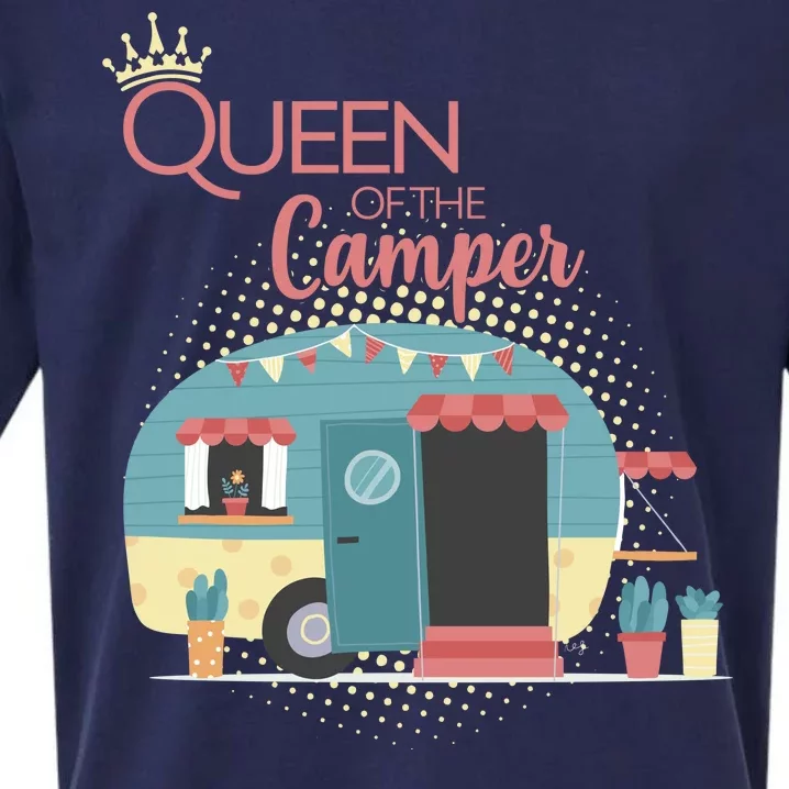 Queen Of The Camper Sueded Cloud Jersey T-Shirt