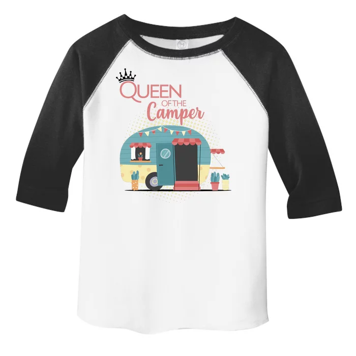 Queen Of The Camper Toddler Fine Jersey T-Shirt