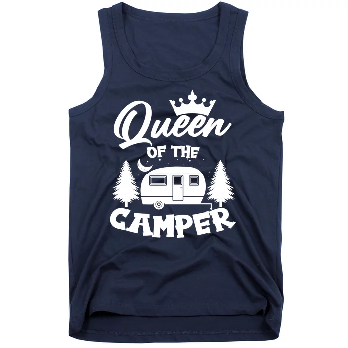 Queen of the Camper Funny Camping Tank Top