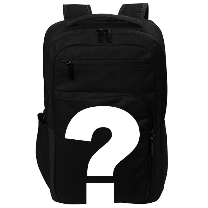 Question Mark Logo Impact Tech Backpack