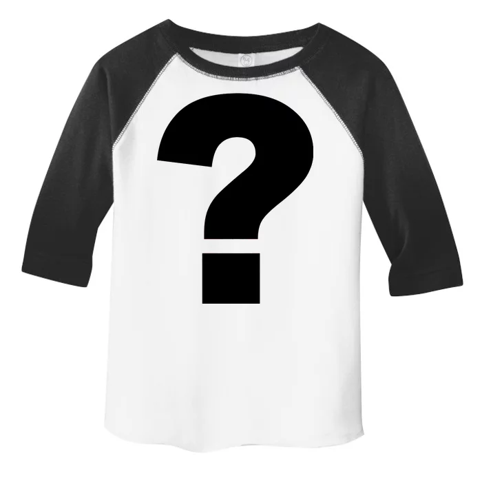 Question Mark Logo Toddler Fine Jersey T-Shirt