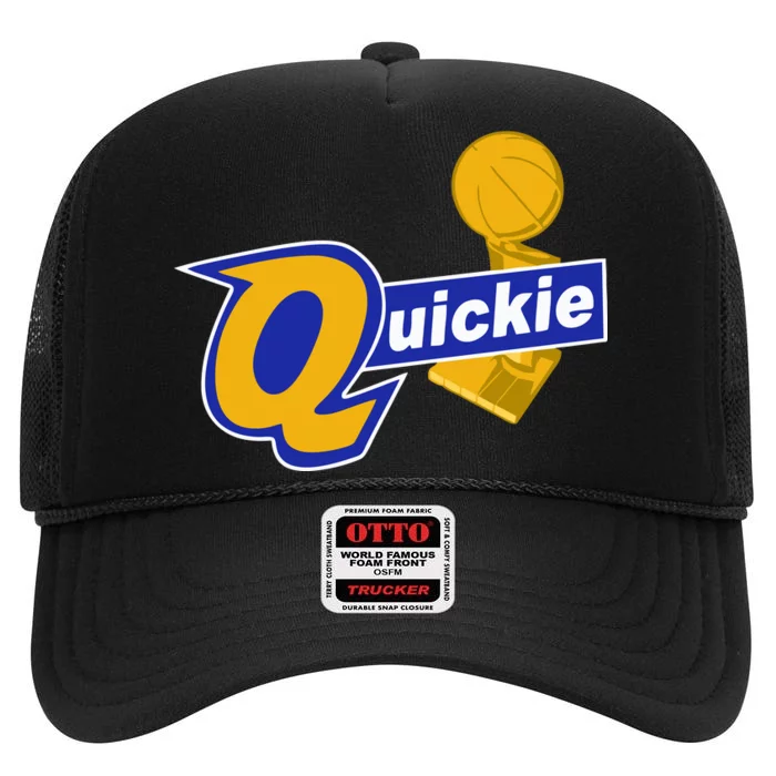 Quickie High Crown Mesh Trucker Hat