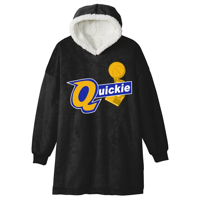 Quickie Hooded Wearable Blanket