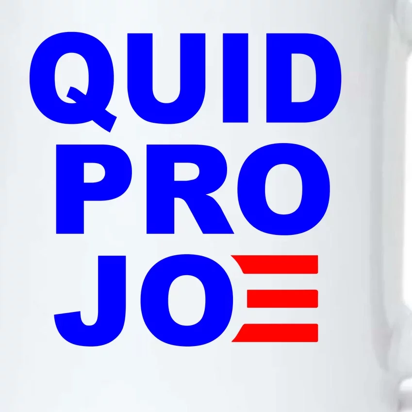 Quid Pro Joe Biden Black Color Changing Mug