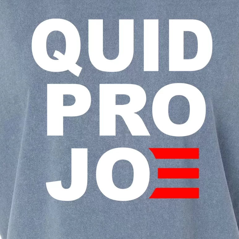 Quid Pro Joe Biden Garment-Dyed Women's Muscle Tee