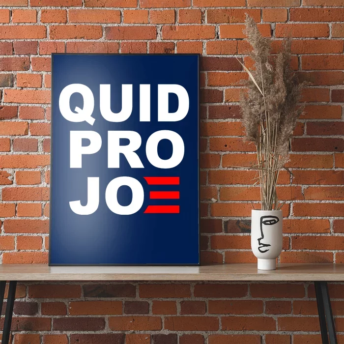 Quid Pro Joe Biden Poster