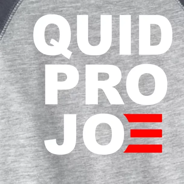 Quid Pro Joe Biden Toddler Fine Jersey T-Shirt