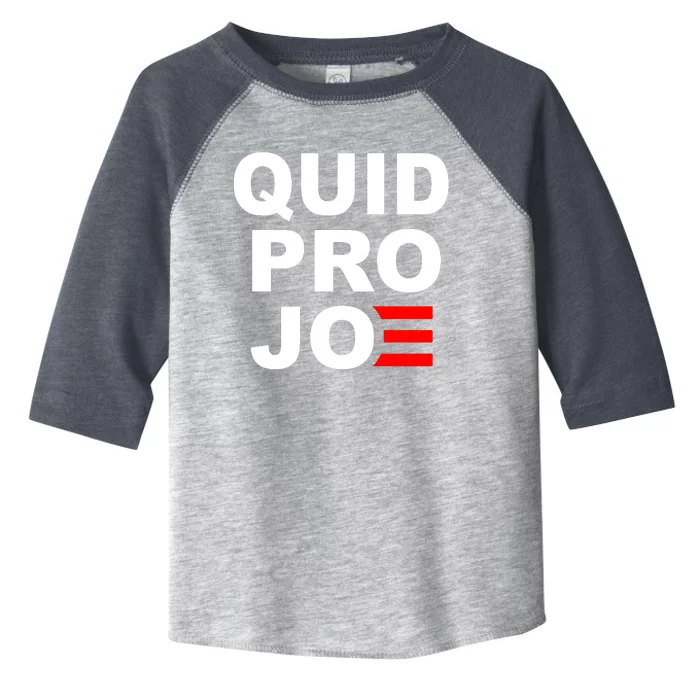 Quid Pro Joe Biden Toddler Fine Jersey T-Shirt