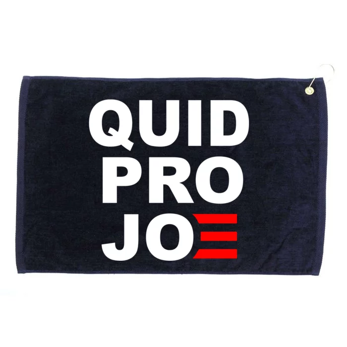 Quid Pro Joe Biden Grommeted Golf Towel