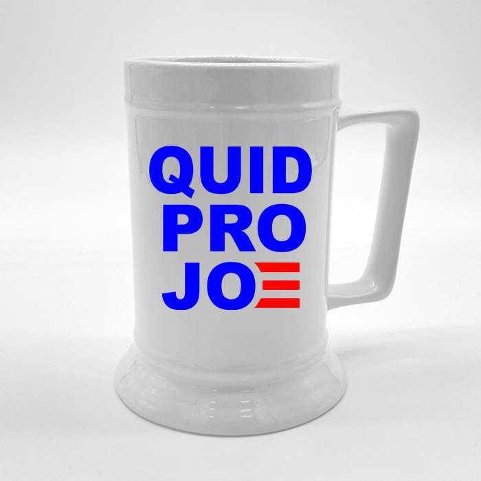 Quid Pro Joe Biden Front & Back Beer Stein