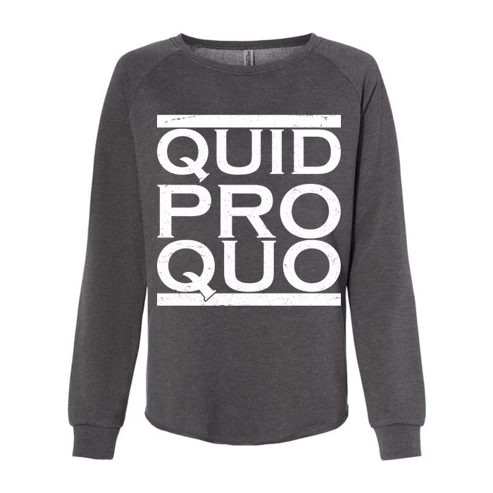 Quid Pro Quo Womens California Wash Sweatshirt