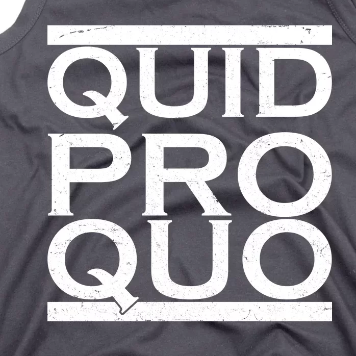 Quid Pro Quo Tank Top