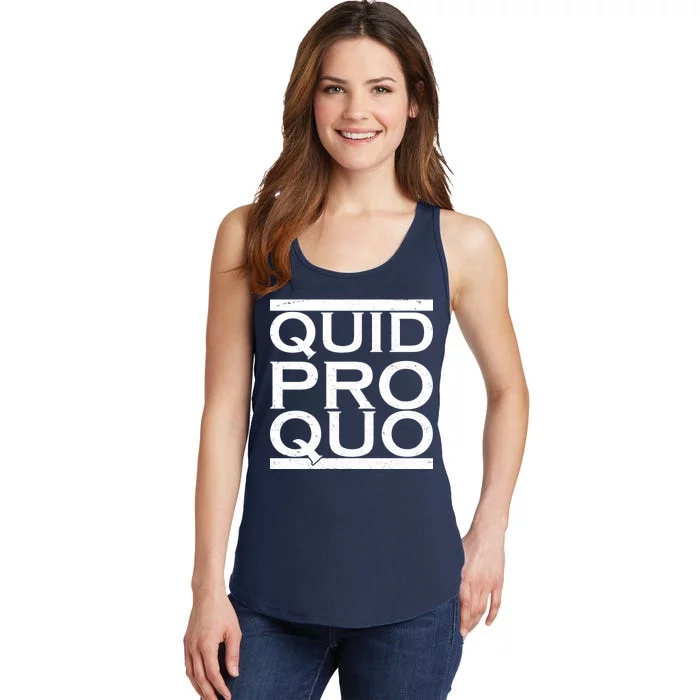 Quid Pro Quo Ladies Essential Tank