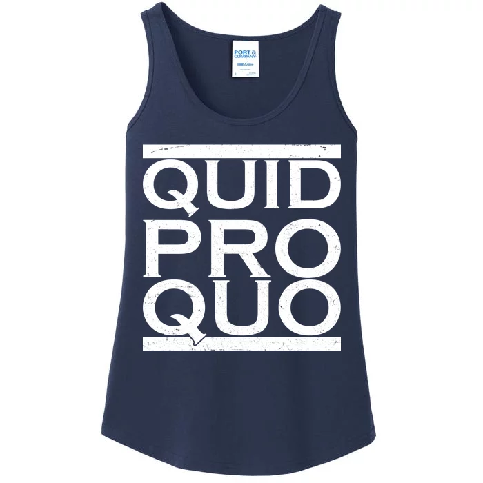 Quid Pro Quo Ladies Essential Tank