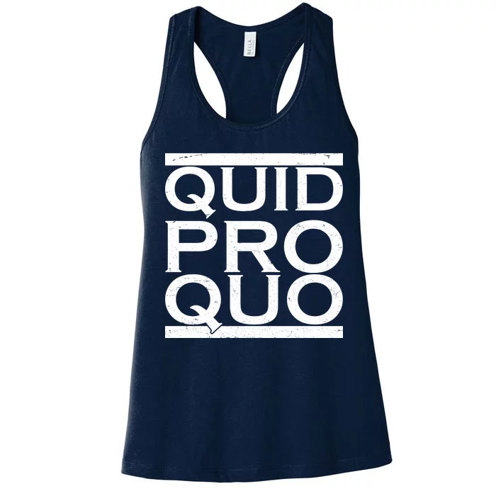 Quid Pro Quo Women's Racerback Tank