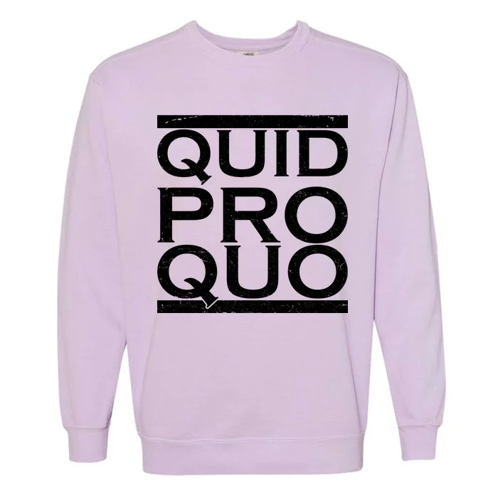 Quid Pro Quo Garment-Dyed Sweatshirt