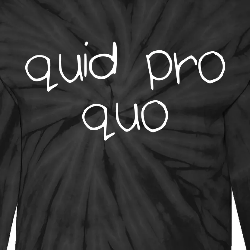 Quid Pro Quo Fun Tie-Dye Long Sleeve Shirt