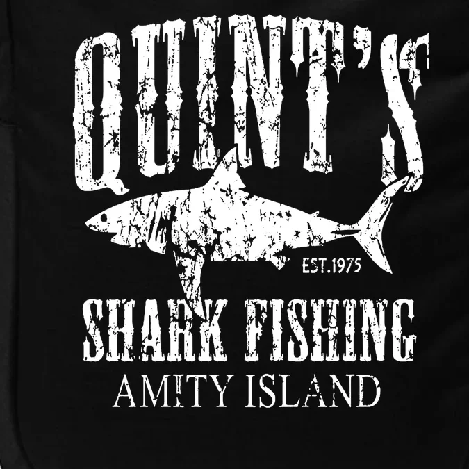 Quint's Shark Fishing Amity Island Impact Tech Backpack