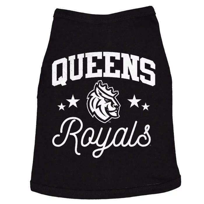 Queens University Of Charlotte Royals Logo Doggie Tank