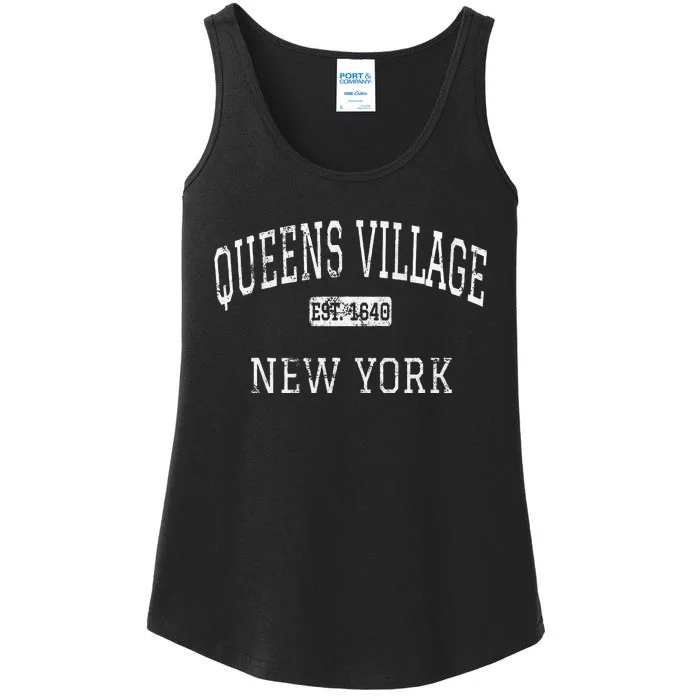 Queens Village New York Queens Ny Vintage Ladies Essential Tank