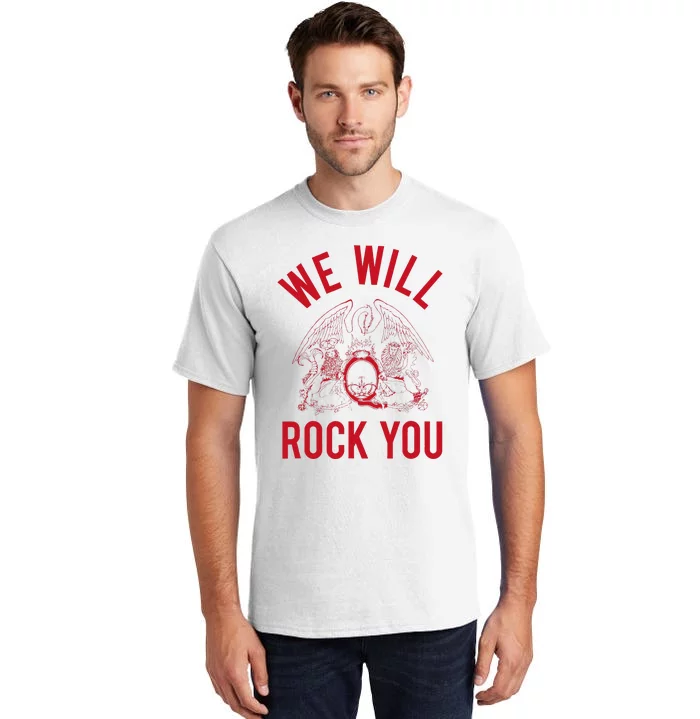 Queen We Will Rock You Tall T-Shirt