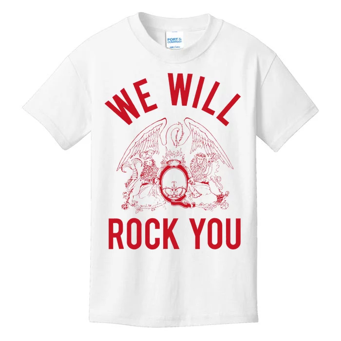 Queen We Will Rock You Kids T-Shirt