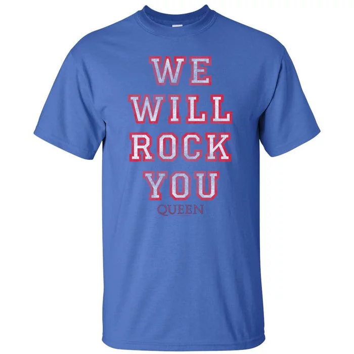 Queen We Will Rock You Pink Funny Gift Tall T-Shirt