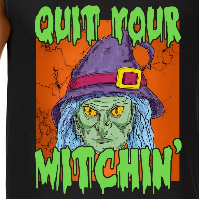 Quit Your Witchin Spooky Halloween Comfort Colors® Tank Top