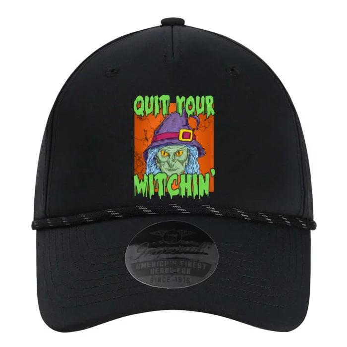 Quit Your Witchin Spooky Halloween Performance The Dyno Cap