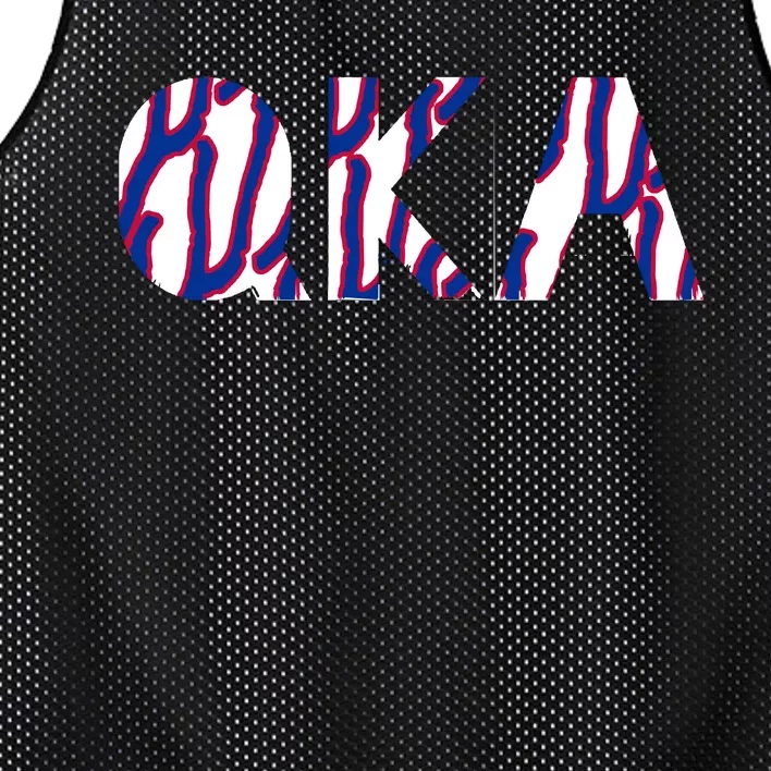 Qka Zuba Collection Mesh Reversible Basketball Jersey Tank