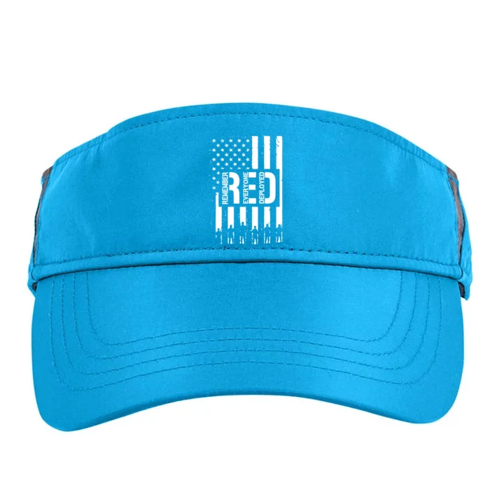 R.E.D Remember Everyone Deployed Red Friday Adult Drive Performance Visor