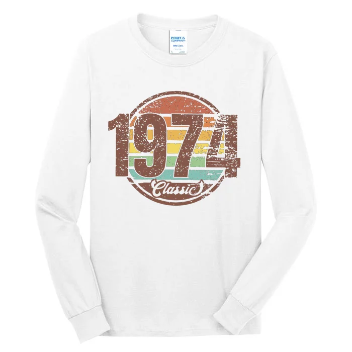 Retro 1974 50th Birthday Tall Long Sleeve T-Shirt