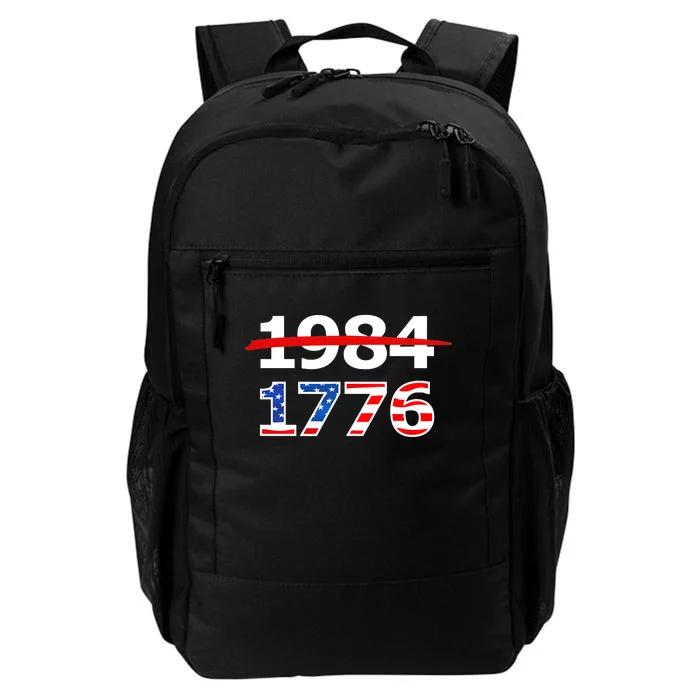 Resist 1984 and Return to 1776 Patriotic American Design Daily Commute Backpack