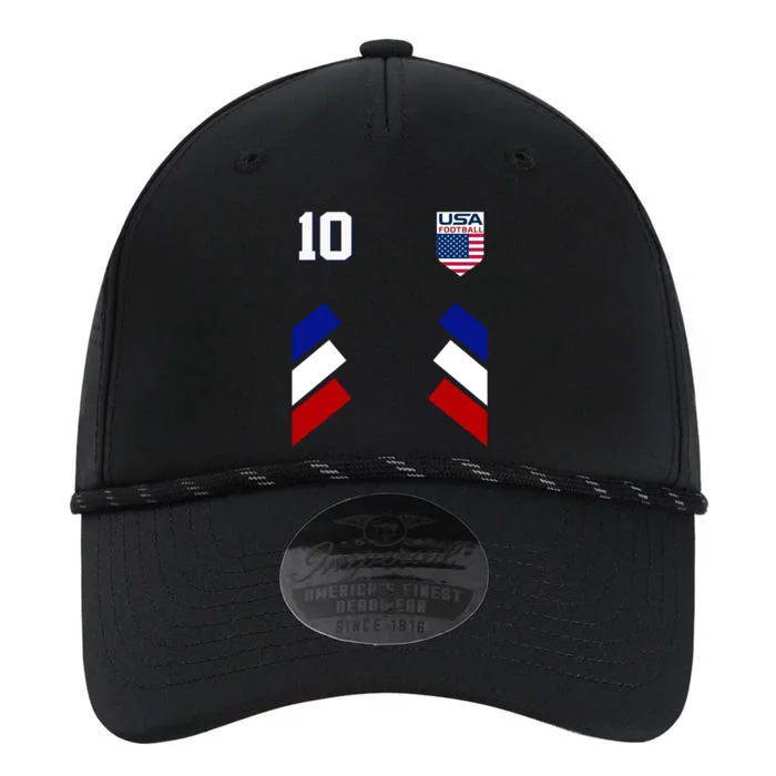 Retro 10 American Football USA Soccer Flag Performance The Dyno Cap