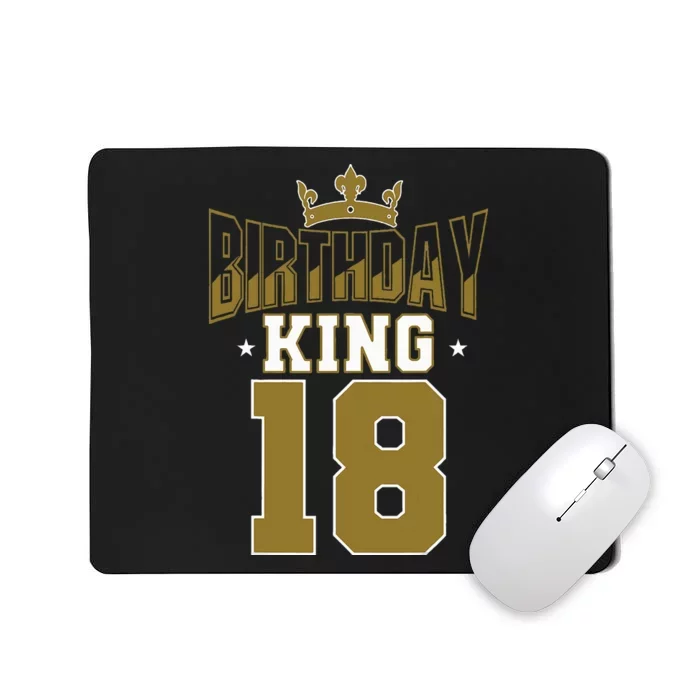 Royal 18th Birthday Celebration King's Party Theme Mousepad