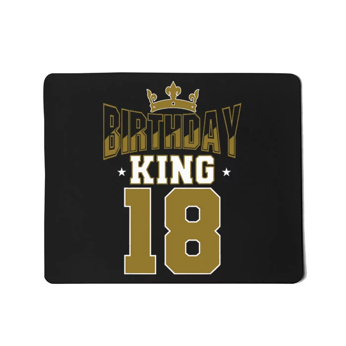 Royal 18th Birthday Celebration King's Party Theme Mousepad