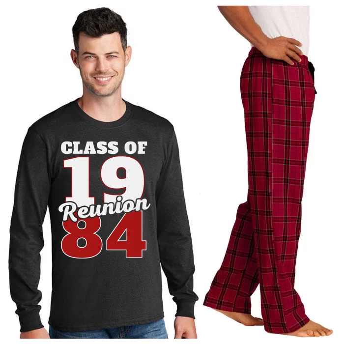 Reunion 1984 Class Of 1984 Reunion 84 Graduation 1984 Long Sleeve Pajama Set