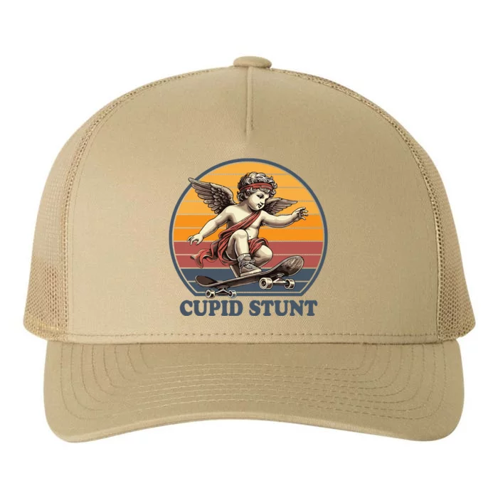 Retro 1970S Cupid Stunt Yupoong Adult 5-Panel Trucker Hat