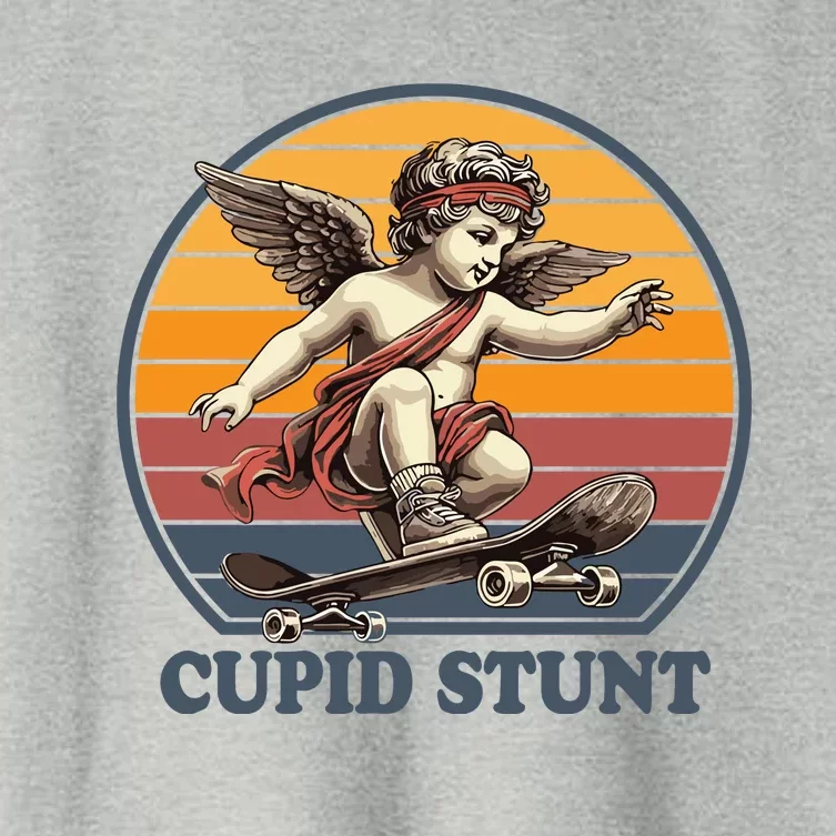 Retro 1970S Cupid Stunt Women's Crop Top Tee