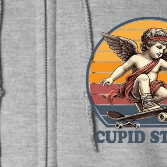 Retro 1970S Cupid Stunt Full Zip Hoodie