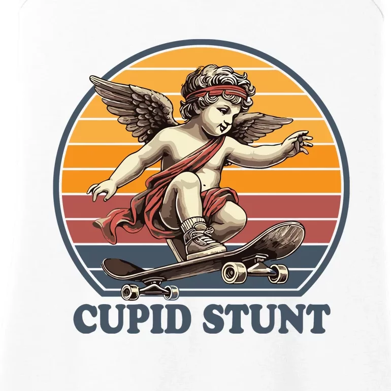 Retro 1970S Cupid Stunt Ladies Essential Tank