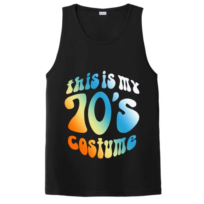 Retro 1970s Costume Embrace the Vintage Vibe Performance Tank