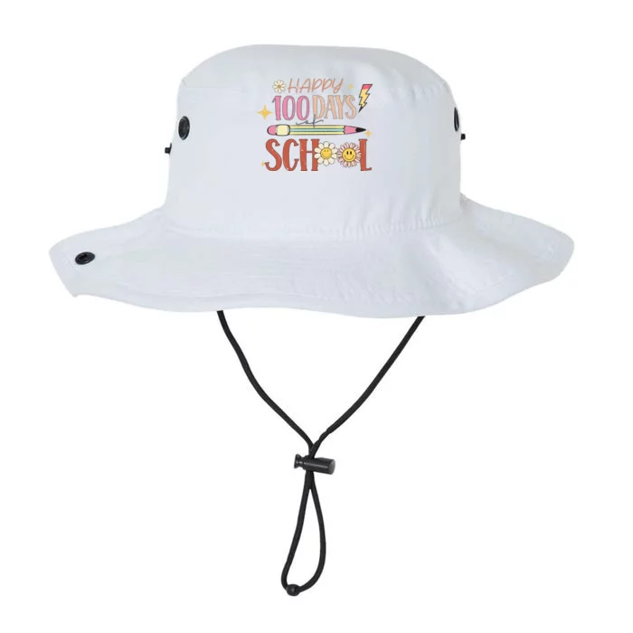 Happy 100th Day of School Shirt for Teacher or Child Legacy Cool Fit Booney Bucket Hat