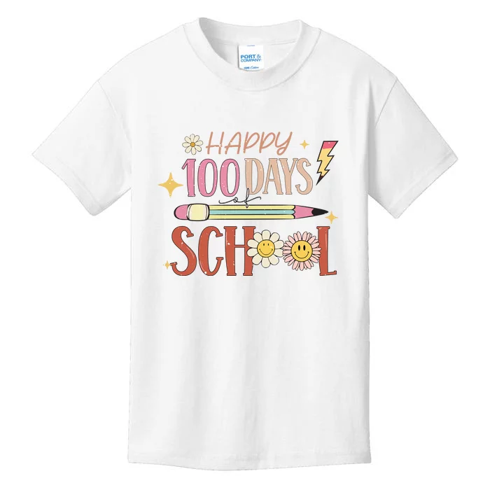 Happy 100th Day of School Shirt for Teacher or Child Kids T-Shirt