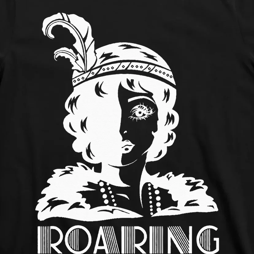 ROARING 1920's Great Gatsby Glamorous Woman Flapper T-Shirt